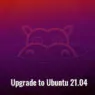 Upgrade Ubuntu 20.04 20.10 To 21.04
